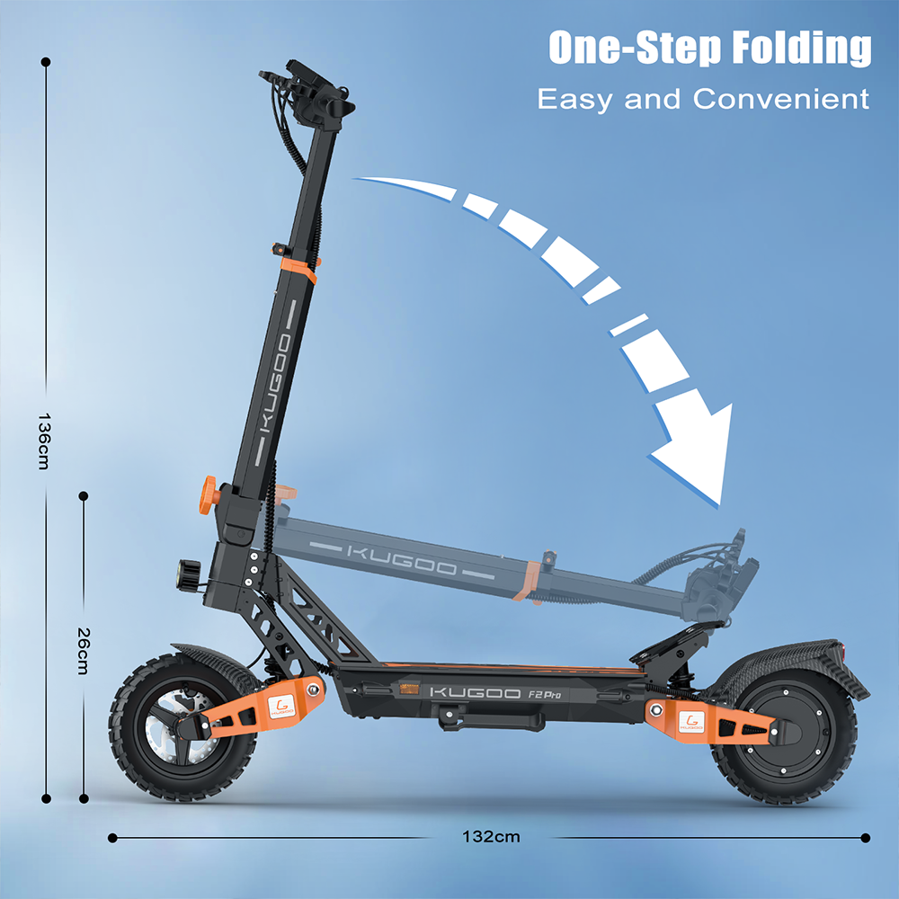 KUGOO F2 PRO Electric Scooter Kugoo Ride Kugoo Ride