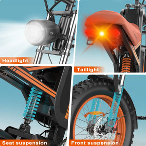 KUGOO V6 Electric Bike KUGOO Kugoo Ride