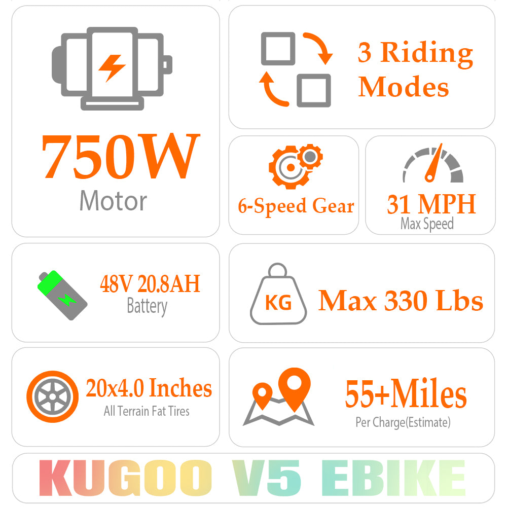 KUGOO V5 Electric Bike